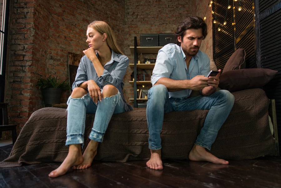 Couple with Relationship Problems